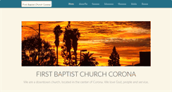 Desktop Screenshot of fbc-corona.org